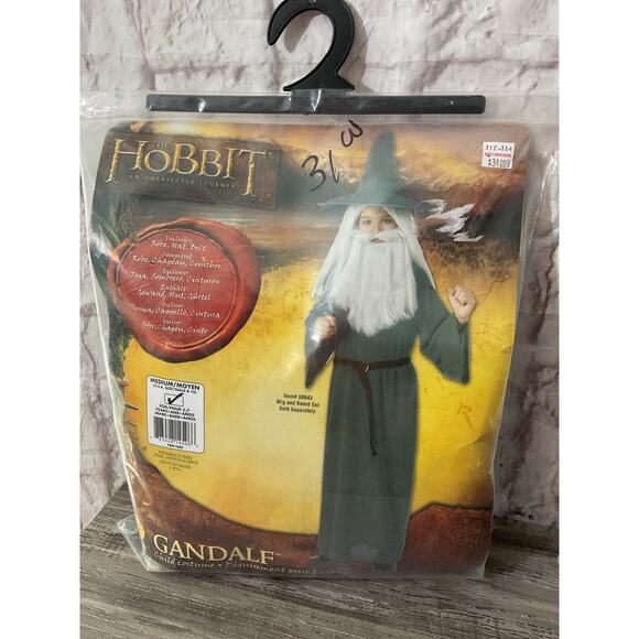 New Hobbit Halloween Costume Size Medium 8-10 Kids - Picture 2 of 5